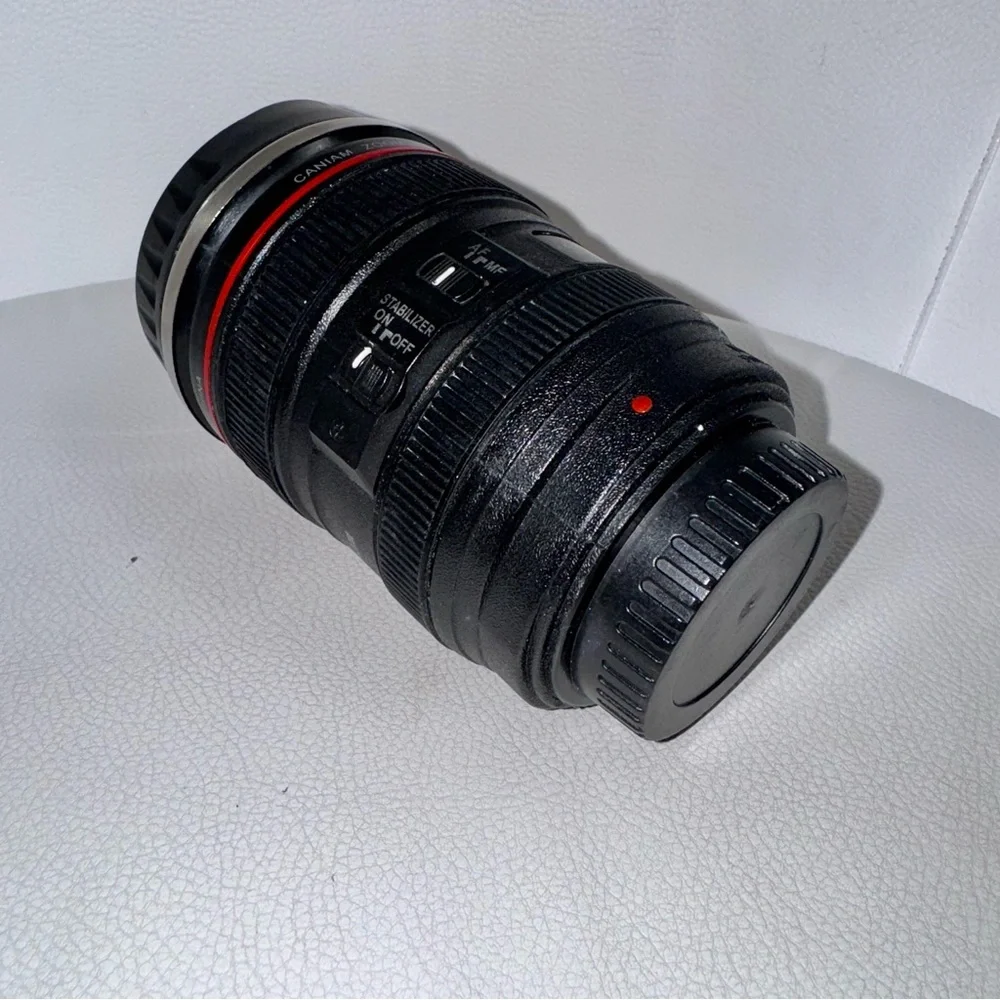 *3 for $15* CANIAM Faux‎ Camera LensTravel Coffee Mug Cup